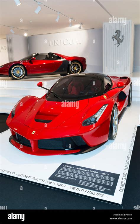 Ferrari La Ferrari, Ferrari Museum, Maranello, Italy Stock Photo - Alamy