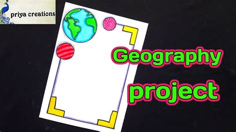 Geography Border Designs Geography Project Border Designs Social ...