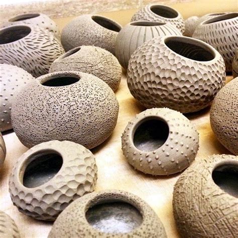 Clay Pinch Pots Designs