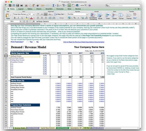 Sample Budget Forecast Spreadsheet1 — db-excel.com