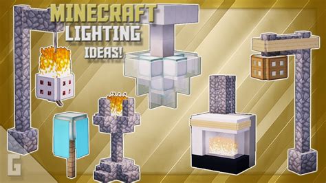 10+ Minecraft Lighting Ideas! - YouTube