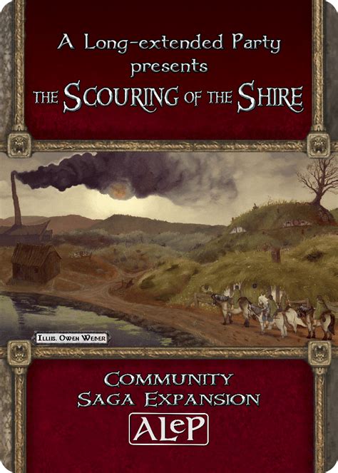 The Scouring of the Shire – MB print