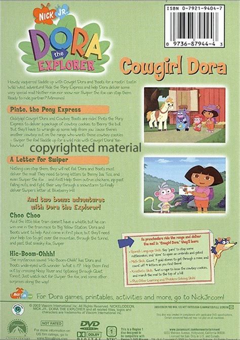 Dora The Explorer: Cowgirl Dora (DVD 2003) | DVD Empire