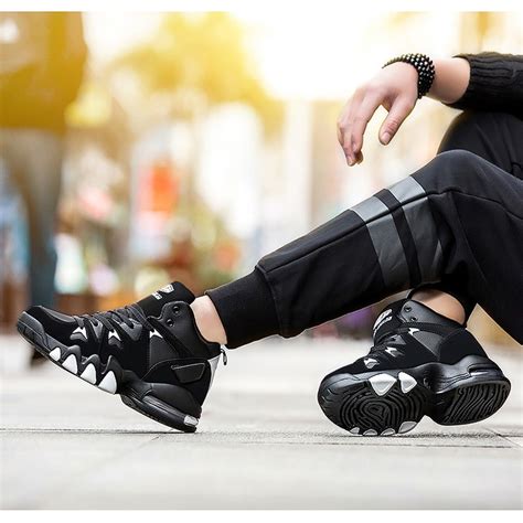 Elevated running shoes add taller 7cm / 2.75inch athletic shoes - MEN_00364