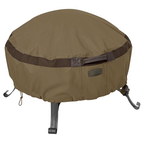 Classic Accessories Hickory Water-Resistant 30 Inch Round Fire Pit Cover - Walmart.com