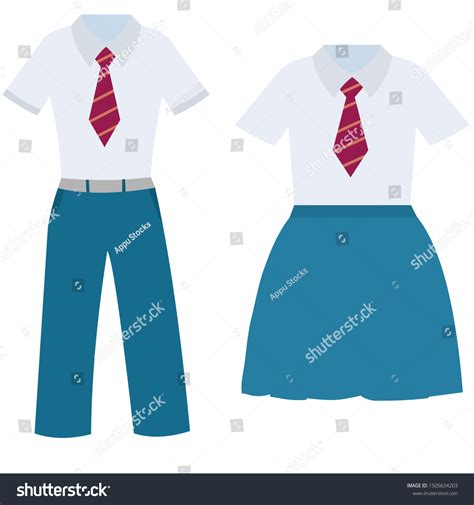 School Uniform Clipart Royalty-Free Images, Stock Photos & Pictures ...