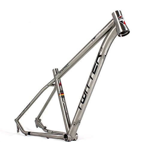 MEROCA titanium alloy mountain bike frame ultra light titanium bicycle ...