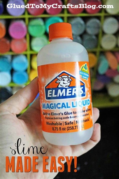 Slime Made Easy - Elmer’s Glue Slime Magical Liquid Activator Solution