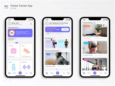 Fitness Tracker IOS App by Mykyta on Dribbble