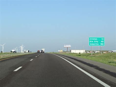 Oklahoma - Interstate 40 Westbound | Cross Country Roads