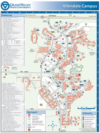 Christopher J. Bessert: Portfolio: University Campus Maps