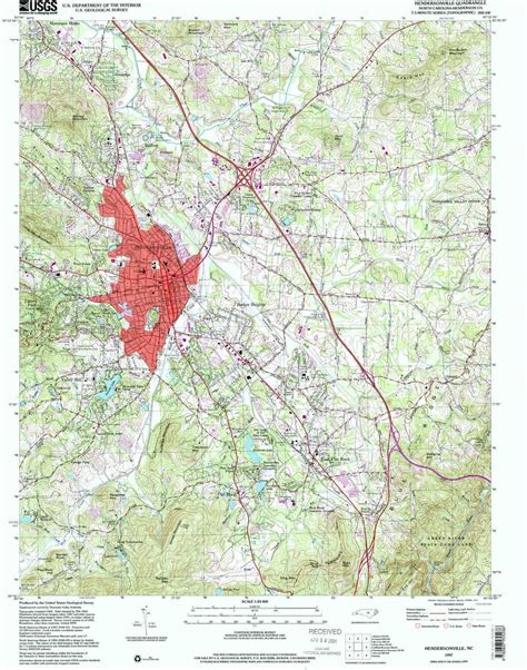 Map Of Hendersonville Nc - Map Of Zip Codes