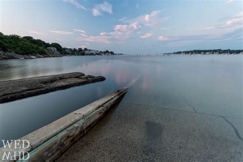 Riverhead Beach at Sunset - Marblehead, MA