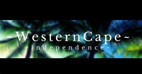 Blog - Western Cape Independence!