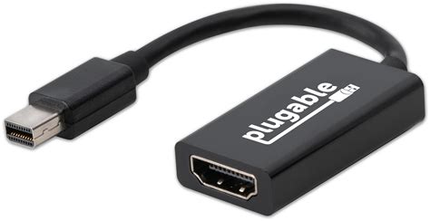 Plugable Active Mini DisplayPort (Thunderbolt 2) to HDMI 2.0 Adapter ...