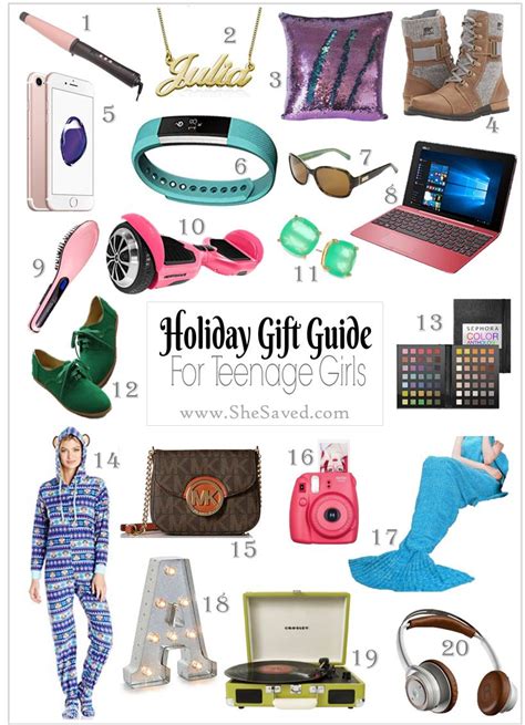 HOLIDAY GIFT GUIDE: Gifts for Teen Girls - SheSaved®