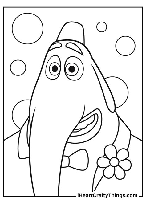 Inside Out Bing Bong Printable Coloring Pages