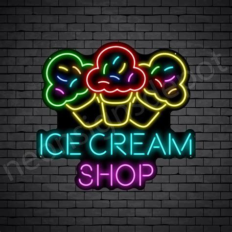 Ice Cream Shop Neon Sign - Neon Signs Depot