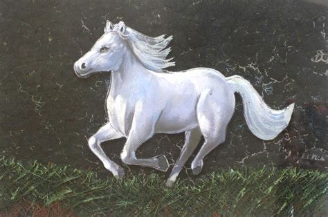 The galloping horse- Painting by Rejeena Niaz | Fine Art America