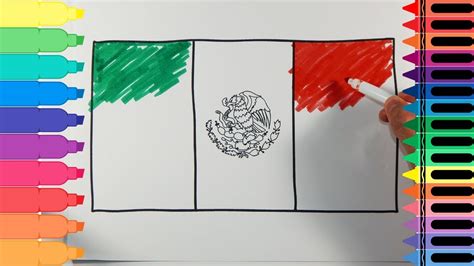 Mexican Flag Drawing at GetDrawings | Free download