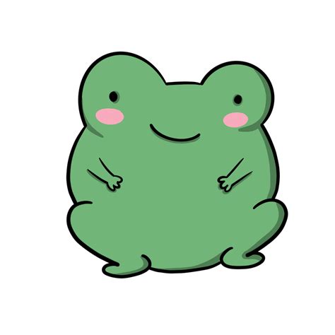 Kawaii frog png - Download Free Png Images