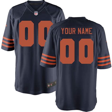 Nike Men's Chicago Bears Customized Throwback Game Jersey