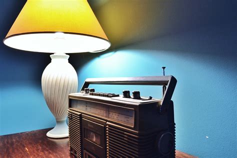 Free Images : light, ceiling, color, lamp, room, lighting, interior design, style, old radio ...