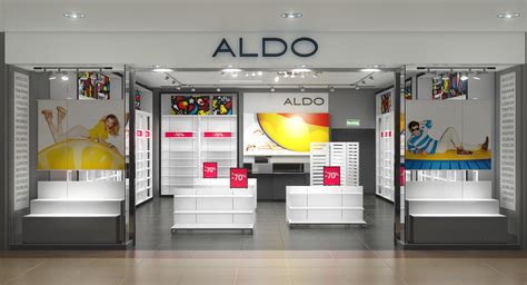 Visualization of the interior of “ALDO” store :: Behance