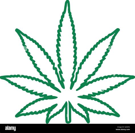 Marijuana leaf outline Stock Vector Art & Illustration, Vector Image: 104495086 - Alamy