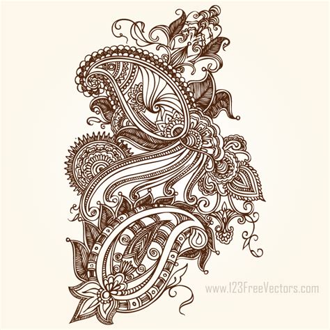 Paisley Graphics by 123freevectors on DeviantArt