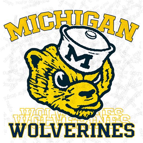 Michigan Football Wolverine - Etsy