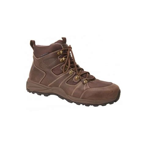 Drew Shoes Mens Trek - Brown | DiabeticShoesHub