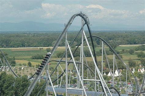 village of fun: Silver Star Roller Coaster, Europa Park - Germany