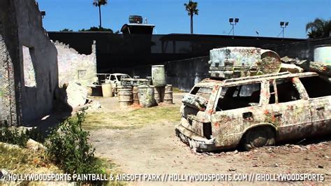 Hollywood Sports Paintball & Airsoft Park // Apocalypse Map walk thru ...