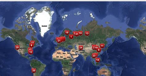 Cold War Timeline : Scribble Maps