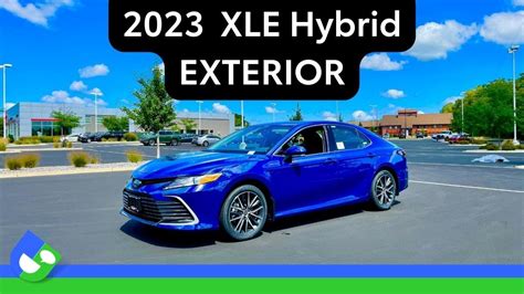 2023 Camry Hybrid a NEW Blue Exterior by Toyota - YouTube