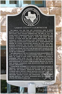 Lamar County Courthouse - Paris, Texas - Photograph Page 6