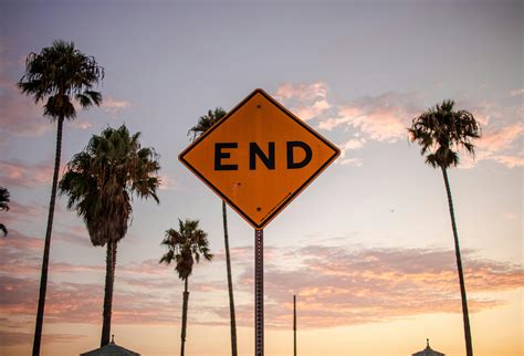 Photo Of End Signage · Free Stock Photo