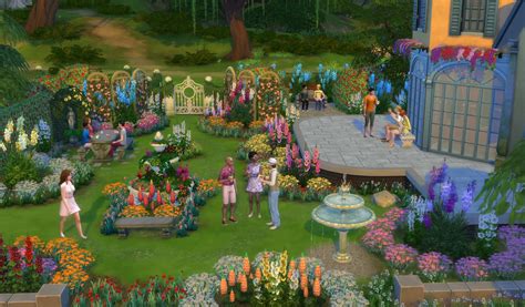 The Sims 4 Romantic Garden Stuff Pack releases on February 9 - Sims Online