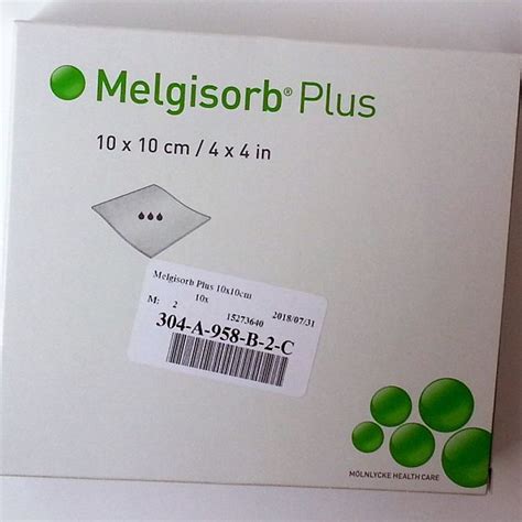 Melgisorb Plus 5 X 5 Cm