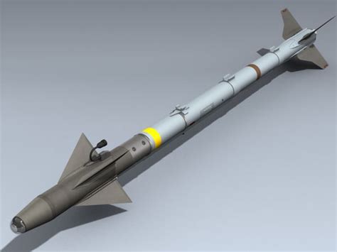 aim-9x sidewinder 3d model