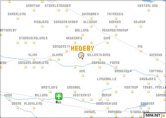 Hedeby (Denmark) map - nona.net