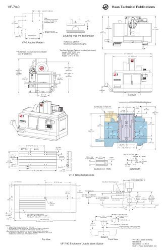 VF-1 - HAAS AUTOMATION - PDF Catalogs | Technical Documentation | Brochure