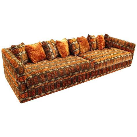 Extra Long Mid-Century Modern Sofa | Mid century modern sofa, Vintage ...