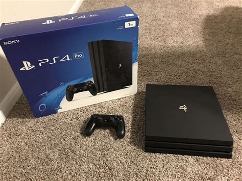 Sony PlayStation 4 PS4 Pro 1TB Black Console | Playstation 4, Sony ...