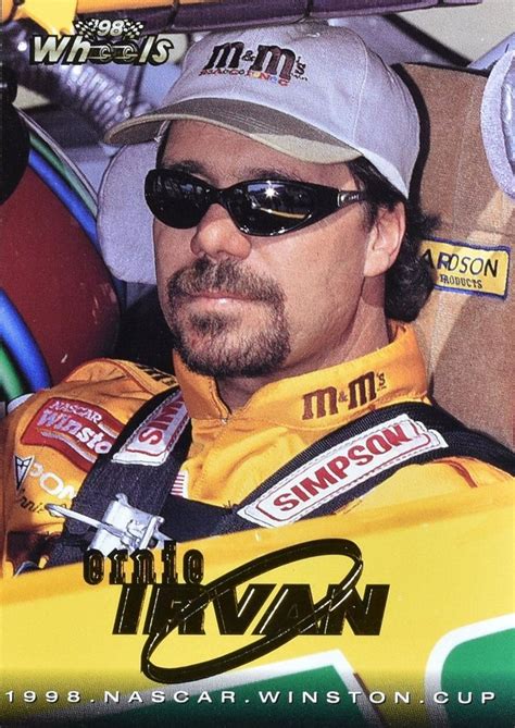 Ernie Irvan 1998 Nascar Winston Cup Card 14 | Nascar, Nhra, Cards