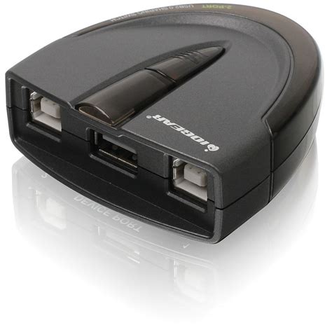 IOGEAR 2-Port USB 2.0 Automatic Printer Switch GUB231 B&H Photo