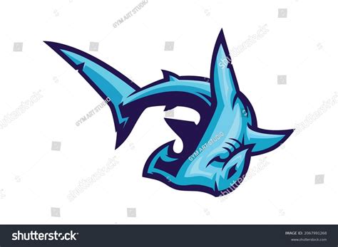 Hammerhead Mascot Logo Vector Image Stock Vector (Royalty Free ...