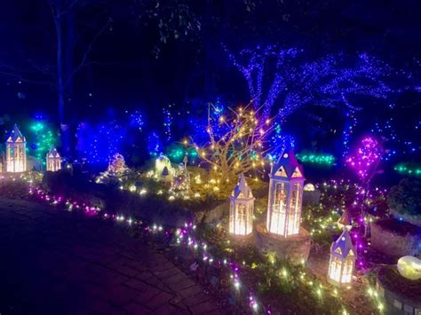 2024 Meadowlark Gardens Winter Walk of Lights Beautiful Holiday Fun