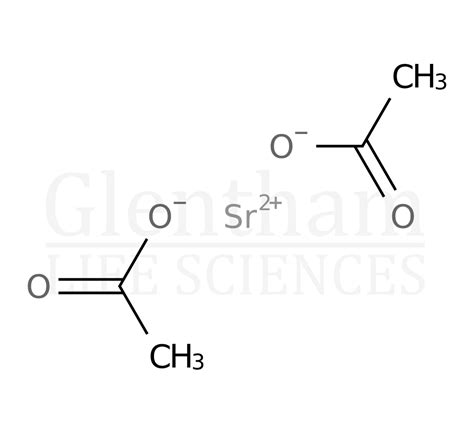 Strontium acetate hydrate, 99+% (CAS 543-94-2) | Glentham Life Sciences